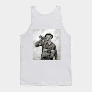 "Cease Fire" by Chevalier Fortunino Matania (1945 reproduction) Tank Top
